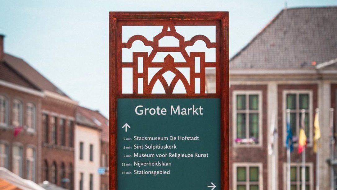 Je weg vinden in Diest dankzij nieuwe borden