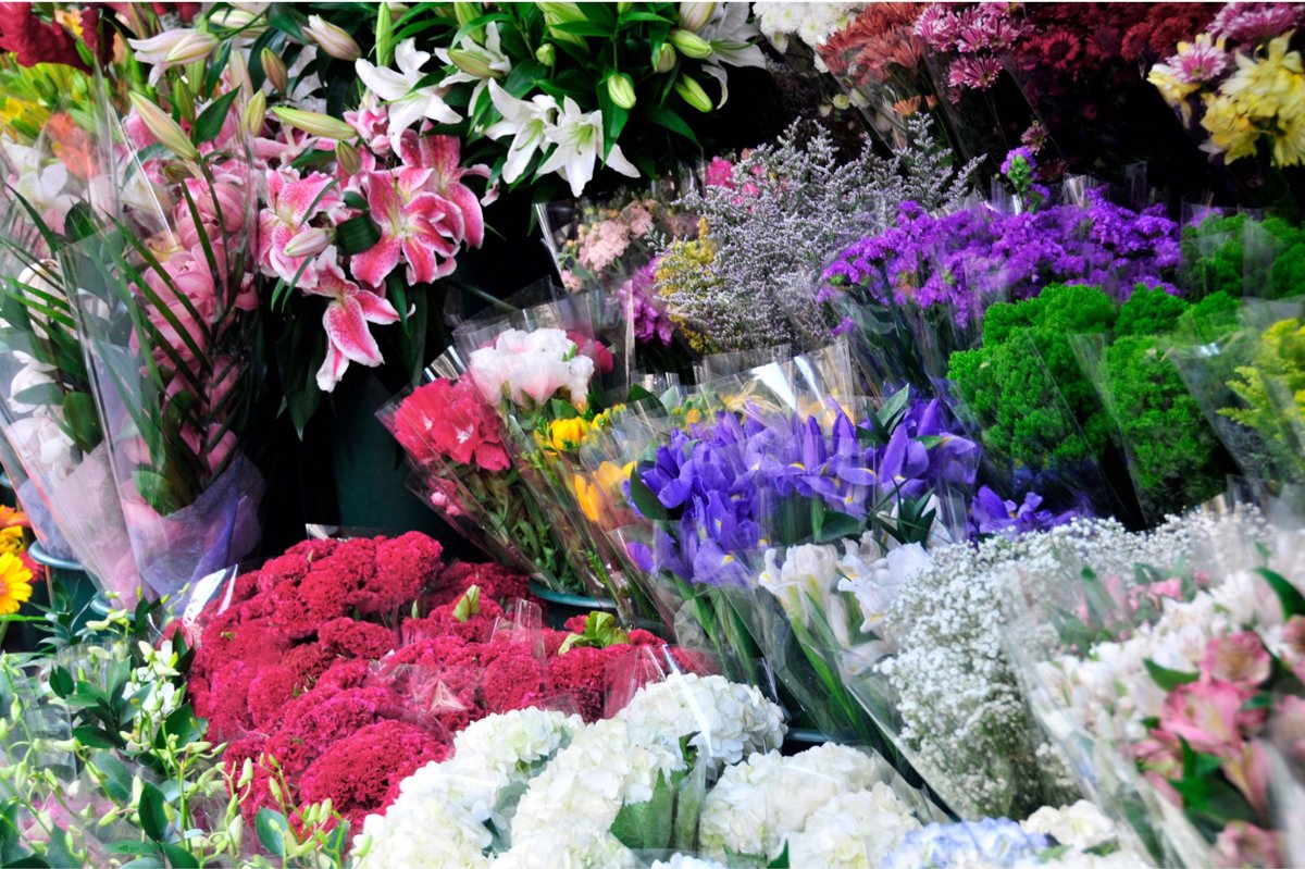 Markt Bloemen