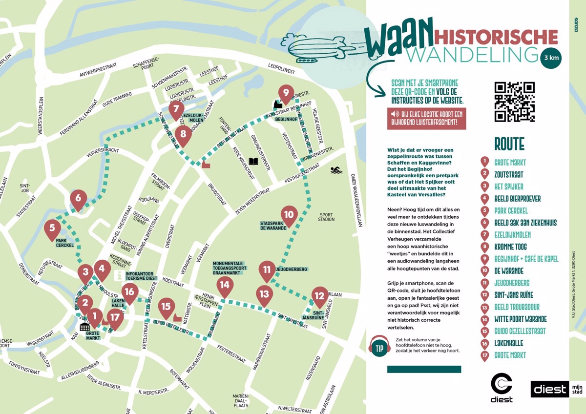 Cultuurcentrum Diest Plan Waanhistorisch Wandelen DEF