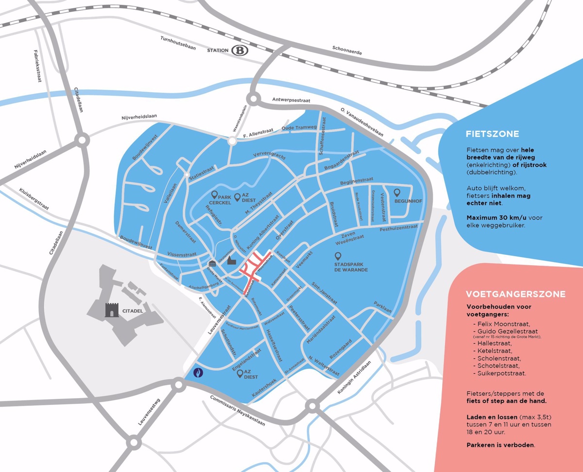 Fietszone Centrum