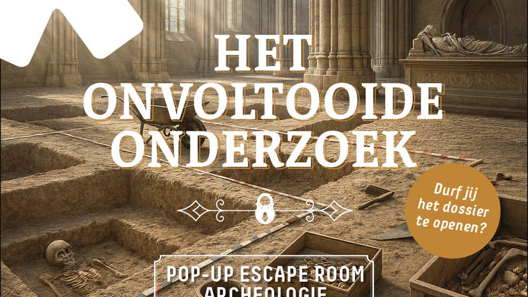Escaperoom ‘Het Onvoltooide Onderzoek’ op Provinciedomein Halve Maan Diest