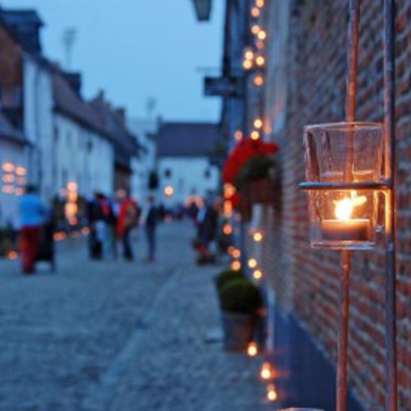 Begijnhof bij kaarslicht (2)